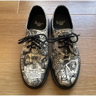 ドクターマーチン(Dr.Martens)の【限定品】ドクターマーチン　柄　白　黒(ドレス/ビジネス)