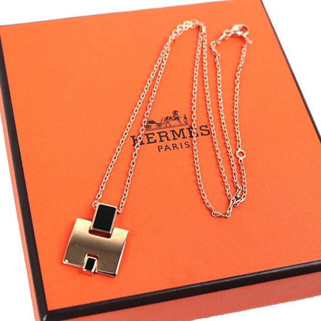 エルメス　HERMES　アイリーン Hネックレス ペンダント Hロゴ PGP ピ