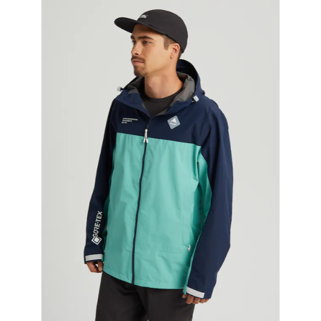 BURTON(バートン)の【美品】Burton GORE-TEX PACKRITE RAIN JACK  スポーツ/アウトドアのスノーボード(ウエア/装備)の商品写真