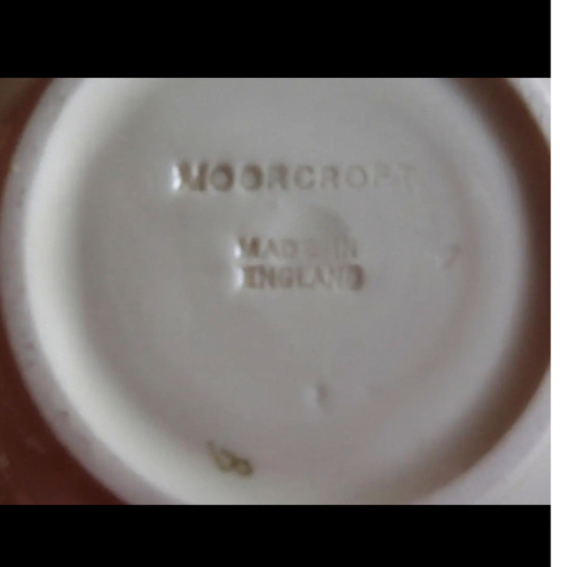 小皿　英国製「MOORCROFT  MADE IN ENGLAND」 インテリア/住まい/日用品のキッチン/食器(食器)の商品写真
