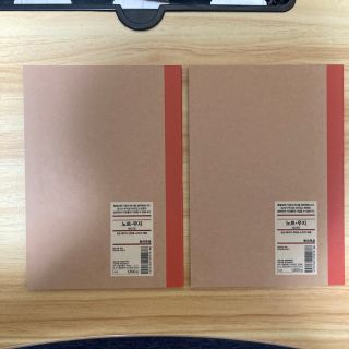 ムジルシリョウヒン(MUJI (無印良品))の無印良品　無地ノートA5　30P　2冊セット(ノート/メモ帳/ふせん)