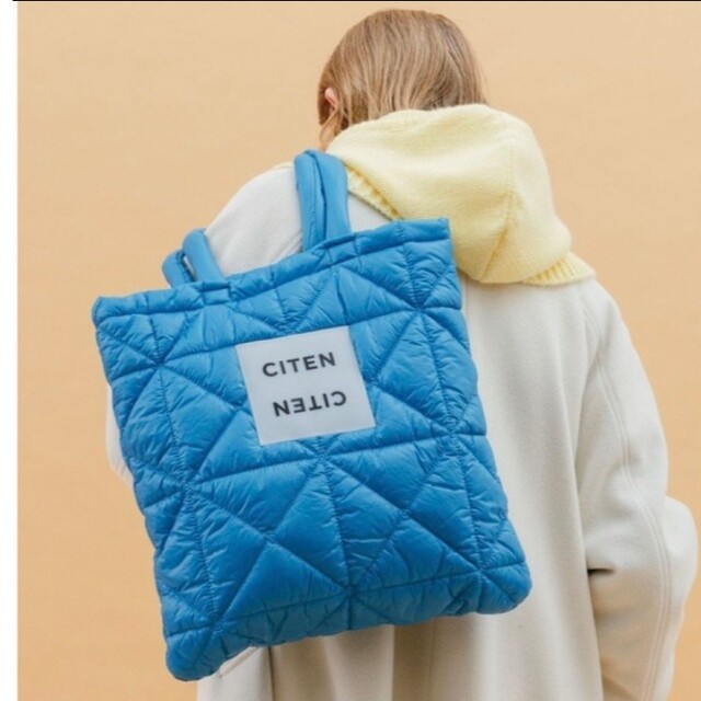 CITEN パデッドトートバッグ　COBALT