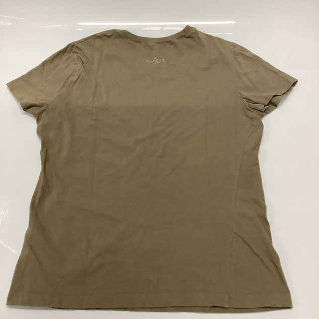 Gucci(グッチ)のグッチ　Tシャツ　ブラウン　#Mサイズ　r430 レディースのトップス(Tシャツ(半袖/袖なし))の商品写真