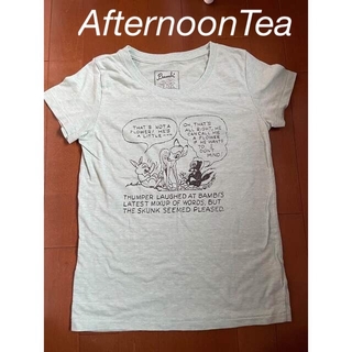 アフタヌーンティー(AfternoonTea)のafternoon tea Tシャツ　bambi(Tシャツ(半袖/袖なし))