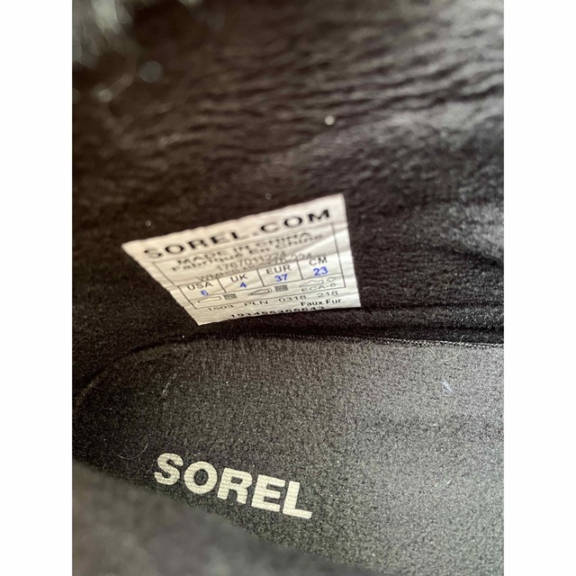 SOREL(ソレル)のSOREL ソレル W WHITNEY SHORT LACE スノーブーツ レディースの靴/シューズ(ブーツ)の商品写真