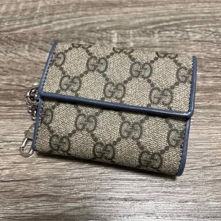 グッチ(Gucci)の美品　グッチ　三つ折り財布　コンパクトウォレット　PVC(財布)