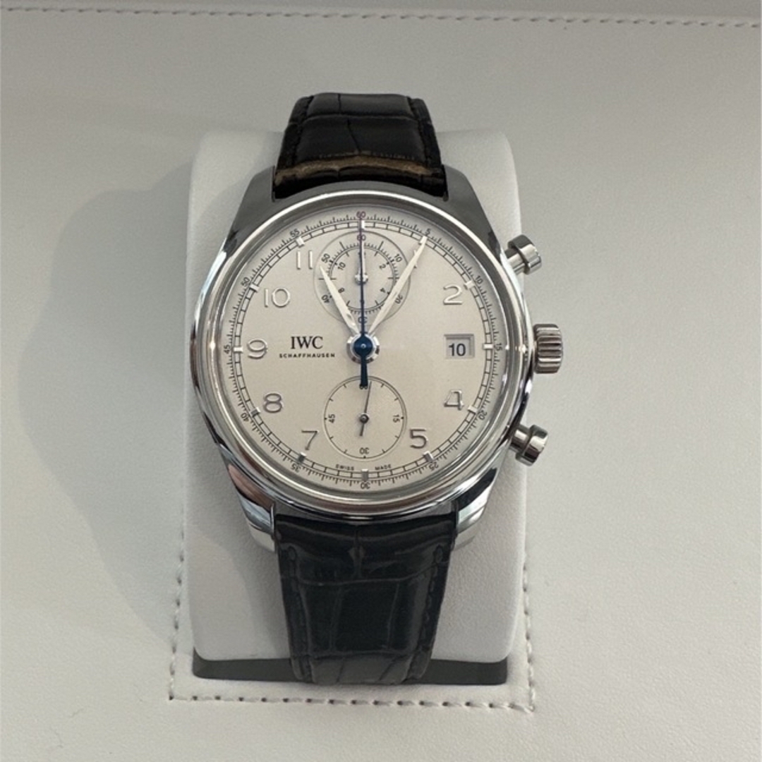 IWC(インターナショナルウォッチカンパニー)のIWC ポルトギーゼ・クロノグラフ・クラシック メンズの時計(レザーベルト)の商品写真
