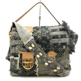 ルイヴィトン(LOUIS VUITTON)の【超美品】 LOUIS VUITTON ルイ・ヴィトン モノグラム・デニム ポスティ ショルダーバッグ 肩掛け 斜め掛け バッグ レディース ファッション M95374 レア USED 【中古】(ショルダーバッグ)