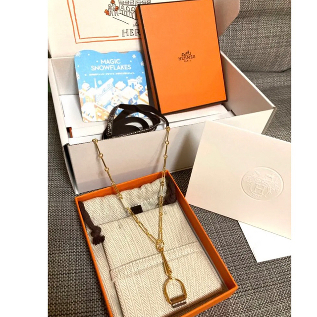 新品】 - Hermes エルメス エリタージュエケストル ペンダント