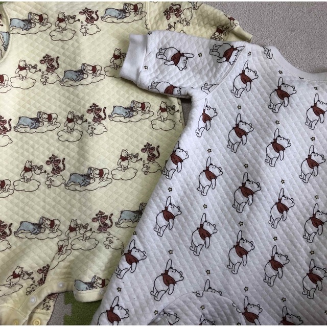 UNIQLO(ユニクロ)のカバーオール　２枚セット キッズ/ベビー/マタニティのベビー服(~85cm)(カバーオール)の商品写真