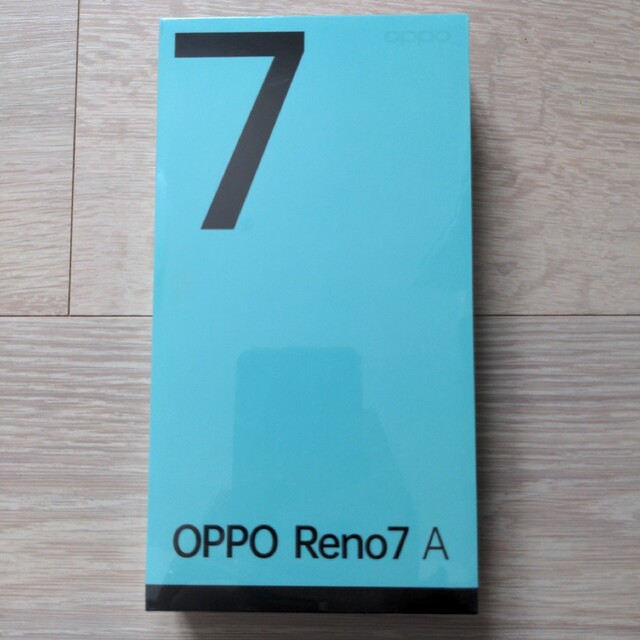 SIMフリー  OPPO Reno7 A スターリーブラック 新品未開封品