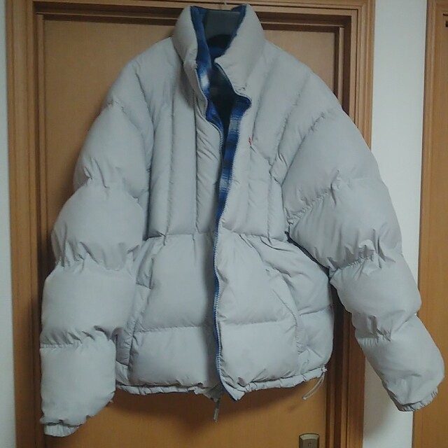 Supreme Flannel Reversible Puffer Jacket 大阪売れ済 メンズ
