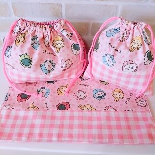 リン様専用💗ちいかわ💗お弁当２点セット💗(ランチボックス巾着)