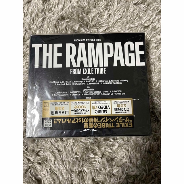 THE RAMPAGE(ザランページ)のTHE RAMPAGE（DVD2枚付） エンタメ/ホビーのCD(ポップス/ロック(邦楽))の商品写真