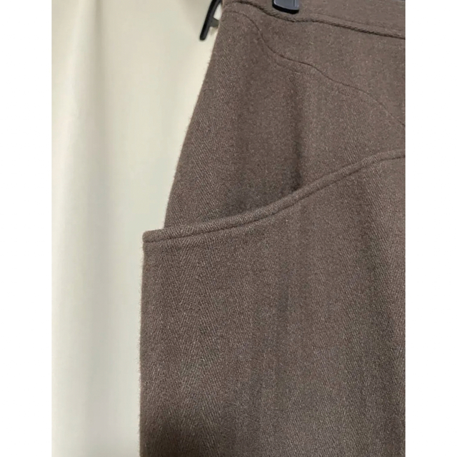 ISH MAISON レディース 無地 ハイウエスト ロングスカート レディースのスカート(ひざ丈スカート)の商品写真