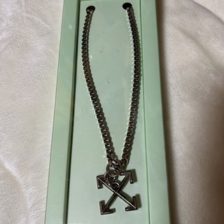OFF-WHITE - off-white arrows necklace silver