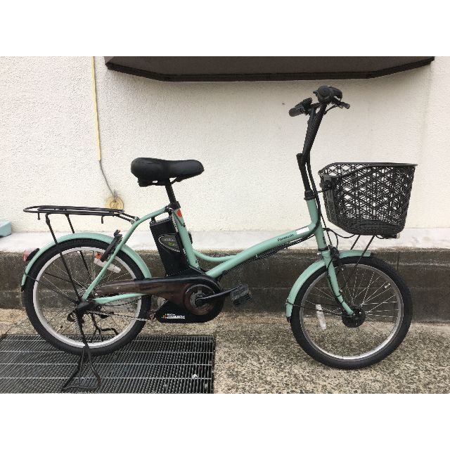 Panasonic - 地域限定送料無料　シュガードロップ　20インチ　緑系　神戸市　電動自転車