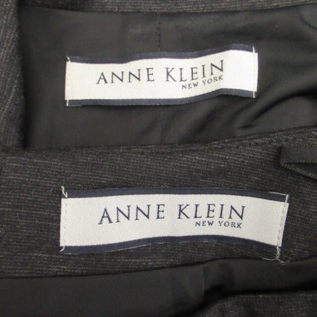 ANNE KLEIN(アンクライン)のアンクライン セットアップ ジャケット スカート ひざ丈 ウール 7 黒 レディースのレディース その他(その他)の商品写真