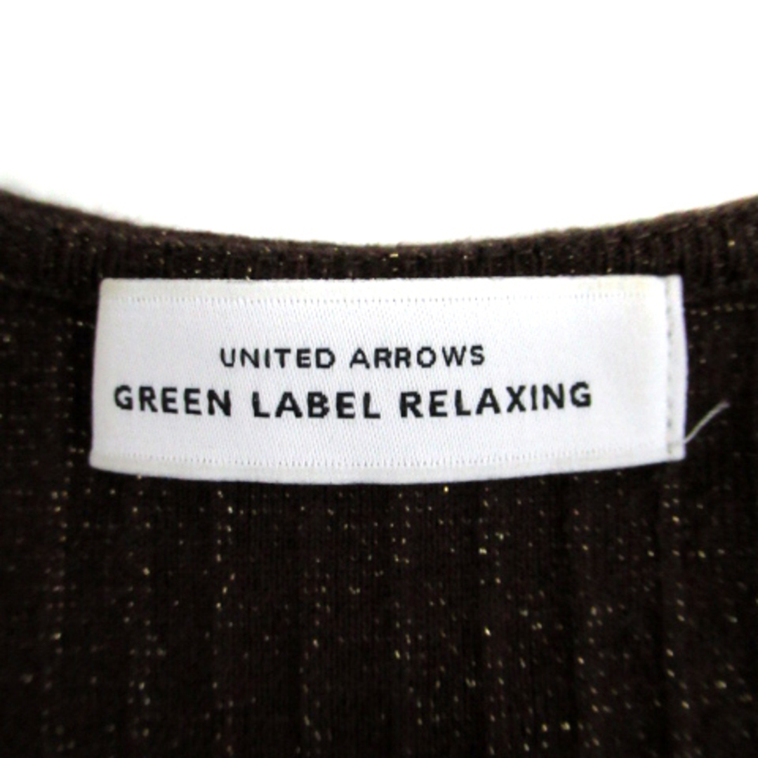 UNITED ARROWS green label relaxing(ユナイテッドアローズグリーンレーベルリラクシング)のグリーンレーベルリラクシング ユナイテッドアローズ カットソー ラメ リブ レディースのトップス(その他)の商品写真