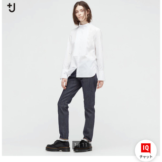 ユニクロ(UNIQLO)のセール　新品タグ付き　ユニクロ　ジルサンダー　セルビッジストレートジーンズ　(デニム/ジーンズ)