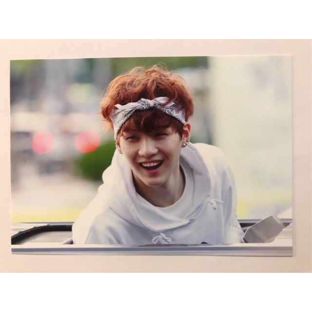 【BTSB4296:ユンギ(シュガ)】/BTS(バンタン)写真L版 | フリマアプリ ラクマ