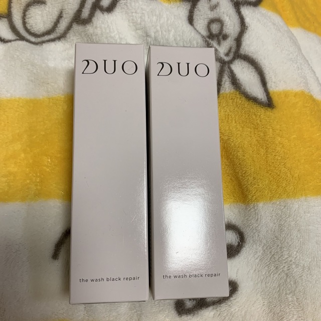 DUO(デュオ)のDUO デュオザウォッシュ ブラックR 洗顔パウダー40g 2つセット コスメ/美容のスキンケア/基礎化粧品(洗顔料)の商品写真