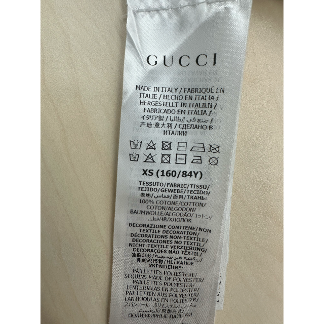 Gucci(グッチ)のGUCCI スパンコールTシャツ レディースのトップス(Tシャツ(半袖/袖なし))の商品写真