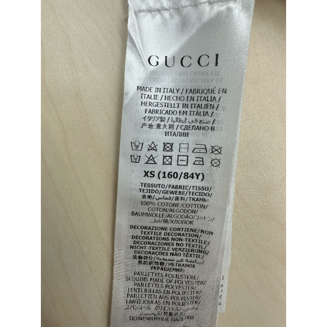 Gucci - GUCCI スパンコールTシャツの通販 by （株）MOMO