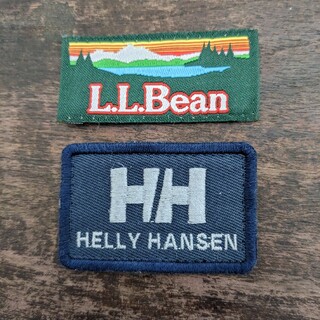 エルエルビーン(L.L.Bean)のヘリーハンセンとLLビーンのロゴワッペン(その他)