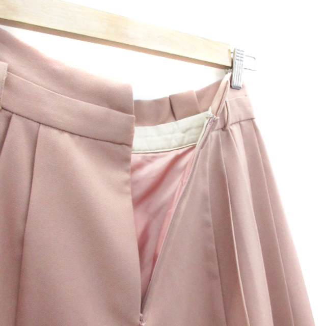 Apuweiser-riche(アプワイザーリッシェ)のアプワイザーリッシェ プリーツスカート ミモレ丈 1 ピンク レディースのスカート(ひざ丈スカート)の商品写真