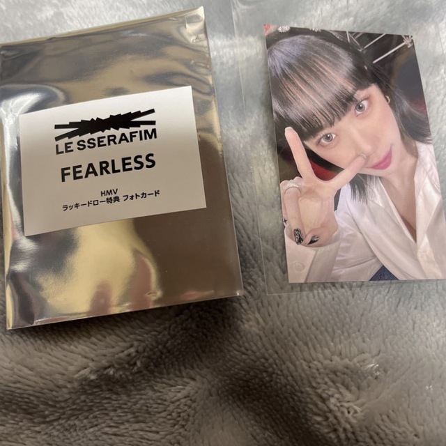 LESSERAFIMルセラフィム　FEARLESS  HMVラキドロ チェウォン