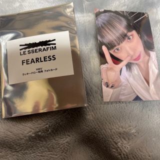 LE SSERAFIM FEARLESS ウンチェ ラキドロ 特典 トレカHMV