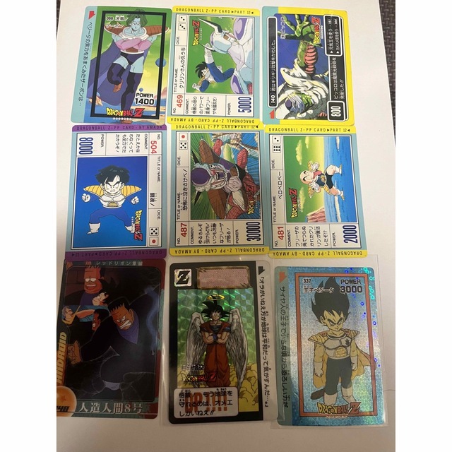ドラゴンボール(ドラゴンボール)のドラゴンボール カードダス 9枚セット エンタメ/ホビーのアニメグッズ(カード)の商品写真