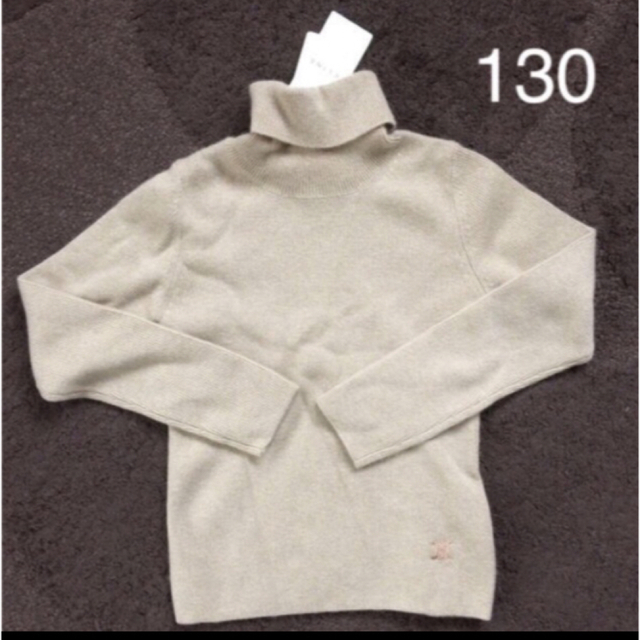 ネット販売 未使用 難あり 130 セリーヌ カシミヤタートルネック