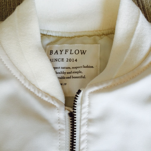 BAYFLOW(ベイフロー)のベイフロー MA1ブルゾン レディースのジャケット/アウター(ブルゾン)の商品写真