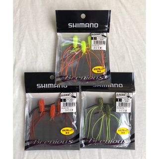 シマノ(SHIMANO)のブレニアス ムシエビ 1inch ×3  送料無料(ルアー用品)