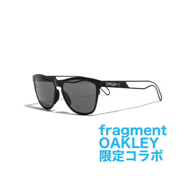 サングラス/メガネfragment oakley TI Satin Black Titanium