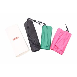 シュプリーム(Supreme)の極美品 Supreme シュプリーム 17AW Nylon Ditty Bags バッグ 3個セット ブラック グリーン ピンク ナイロン 中古 46027(その他)