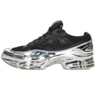 RAF SIMONS スニーカー 43(28cm位) シルバーxグレー