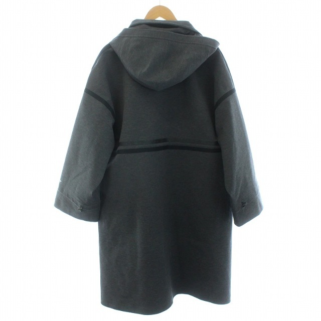 ナイキ テックパック ロング フーデッド ジャケット コート S グレー