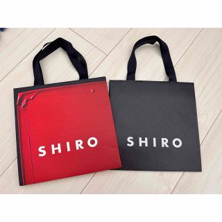 シロ(shiro)のSHIRO 紙袋(ショップ袋)