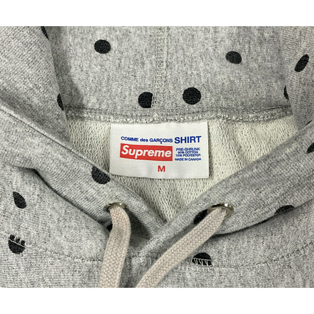 supreme ギャルソン スエットパーカー サイズL