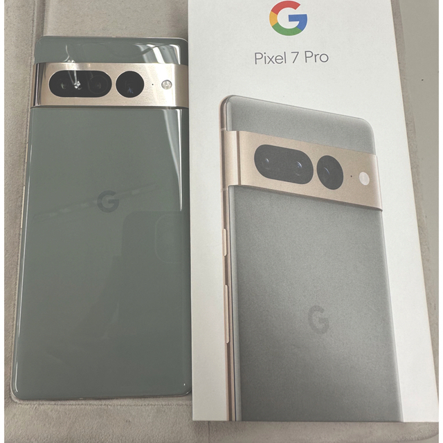 Pixel 7 Pro 128GB Hazel SIMフリー ヘーゼル 未使用スマートフォン ...