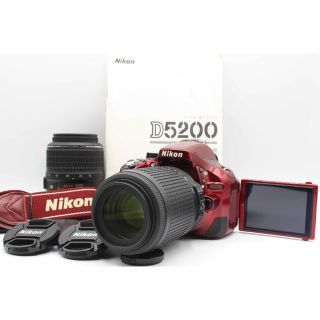 ニコン(Nikon)のニコン人気一眼レフ♪高機能満載で大満足間違いなし❤️Nikon D5200(デジタル一眼)