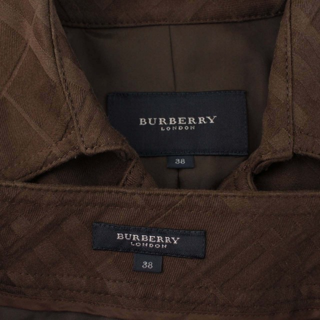 BURBERRY】バーバリー(38)チェック セットアップ スーツ フォーマル-