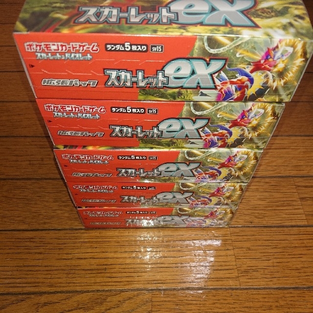 スカーレットex box シュリンク付き 10box ポケモンカード