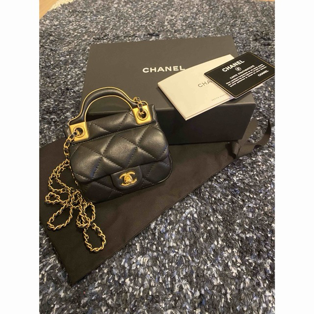 CHANEL(シャネル)の超美品❗️CHANELマトラッセミニ　トップハンドル　2wayショルダーバッグ レディースのバッグ(ショルダーバッグ)の商品写真