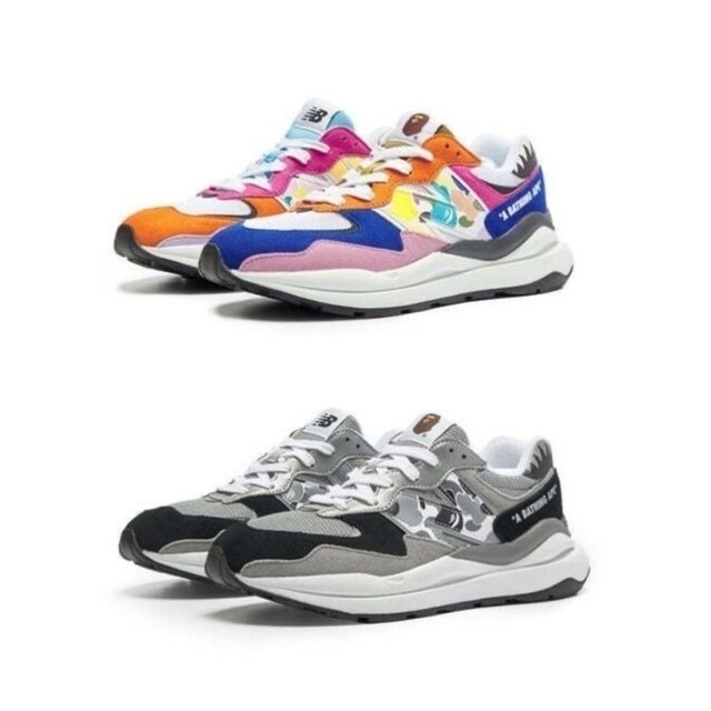 A BATHING APE(アベイシングエイプ)の【 BAPE X NEW BALANCE 】限定モデル レディースの靴/シューズ(スニーカー)の商品写真