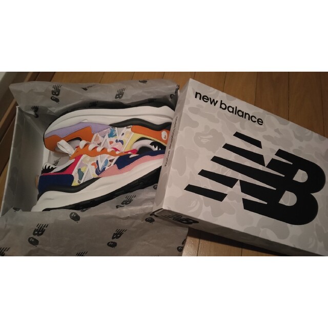 A BATHING APE(アベイシングエイプ)の【 BAPE X NEW BALANCE 】限定モデル レディースの靴/シューズ(スニーカー)の商品写真