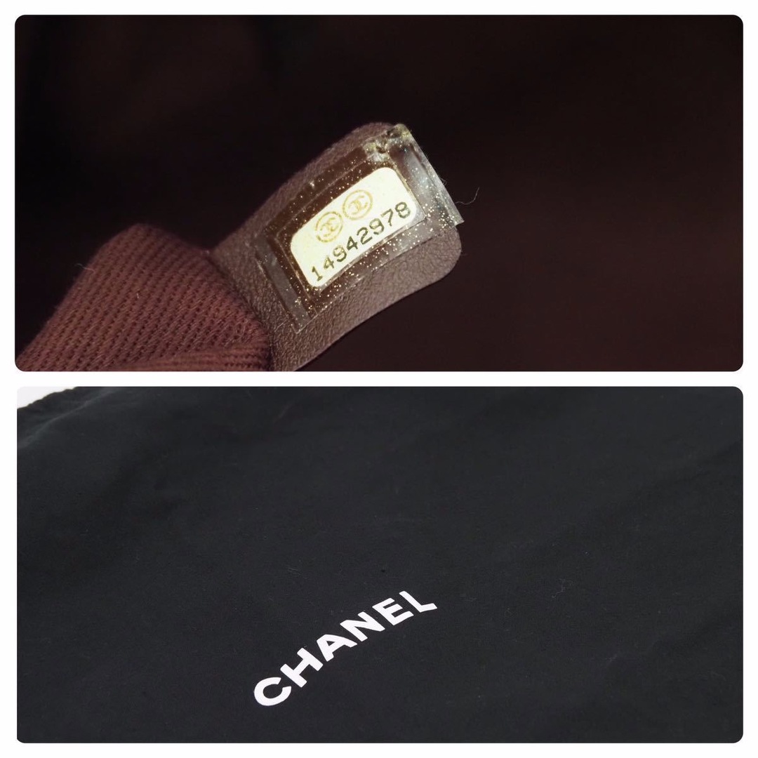 CHANEL(シャネル)のCHANEL シャネル インザミックス ココマーク 2WAYショルダーバッグ 14番台 ブルー ブラウン シルバー金具 良品 中古 45958 レディースのバッグ(ハンドバッグ)の商品写真